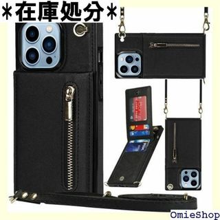 iPhone 13 Pro ケース縄掛け iPhone ォ 開-ブラック 276(その他)