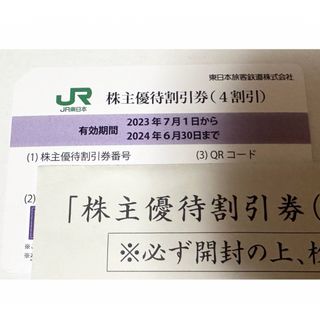 JR - JR東日本株主優待割引券➕株主サービス券