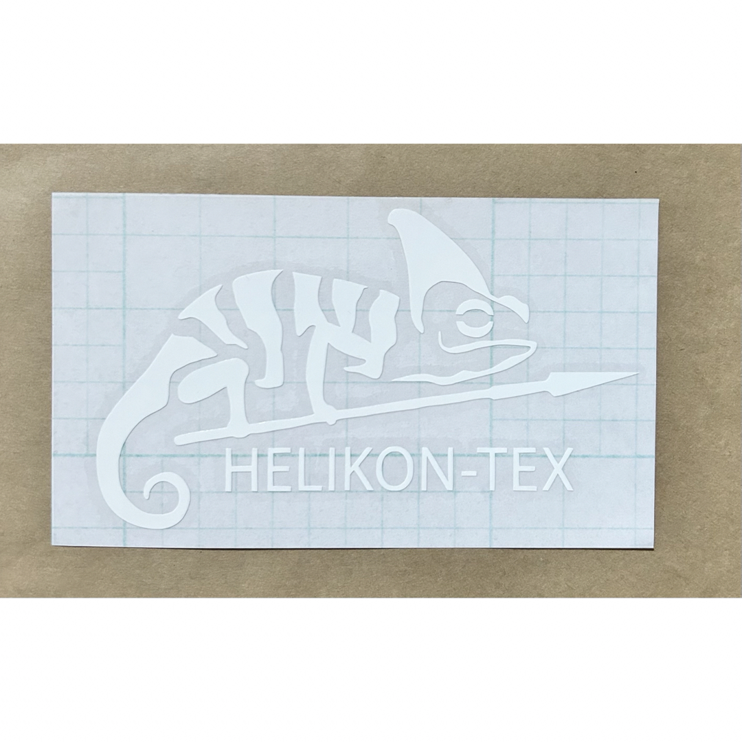 HELIKON-TEX(ヘリコンテックス)のHELIKON-TEX ヘリコンテックス カッティングステッカー◆旧ロゴ◆ スポーツ/アウトドアのスポーツ/アウトドア その他(その他)の商品写真