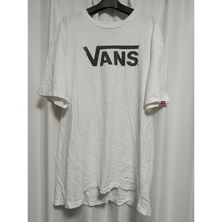 VANS - VANS ビッグロゴ 半袖Tシャツ XLサイズ 白 ホワイト ヴァンズ スケボー