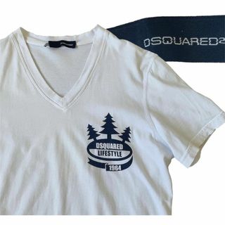 DSQUARED2 LIFESTYLE Tシャツ　ダメージ加工S イタリア製