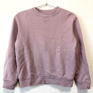 ムジルシリョウヒン(MUJI (無印良品))の無印良品  スウェット キッズ 150サイズ くすみピンク(Tシャツ/カットソー)