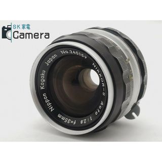 ニコン(Nikon)のNikon NIKKOR-S Auto 35ｍｍ F2.8 非Ai ニコン(レンズ(単焦点))