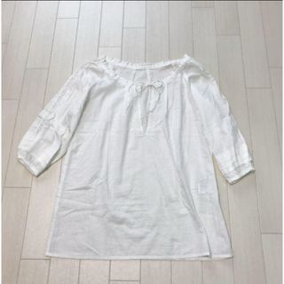 スピックアンドスパン(Spick & Span)のSPICK AND SPAN 七分袖 レースブラウス(シャツ/ブラウス(長袖/七分))