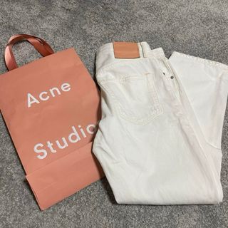 アクネストゥディオズ(Acne Studios)のショッパー付き✨Acne Studiosアクネストゥディオズ　ストレートデニム(デニム/ジーンズ)