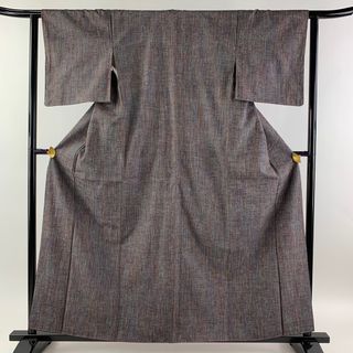 紬 身丈160cm 裄丈61.5cm 正絹 美品 秀品 【中古】(着物)