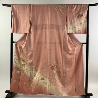 訪問着 身丈161cm 裄丈67cm 正絹 美品 秀品 【中古】(着物)