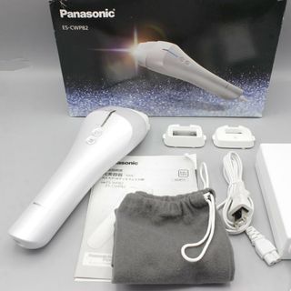 パナソニック(Panasonic)の【美品】パナソニック 光エステ ES-CWP82-S ボディ&フェイス用 ハイパワータイプ シルバー 脱毛器 Panasonic 本体(脱毛/除毛剤)