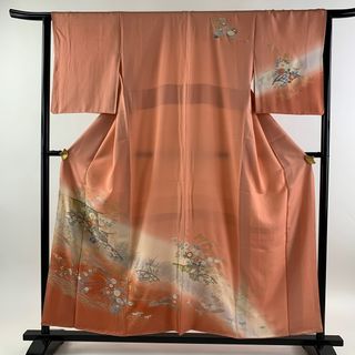 訪問着 身丈155cm 裄丈63.5cm 正絹 秀品 【中古】(着物)