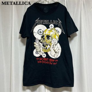 【大人気】メタリカ バンドTシャツ フルーツオブザルーム ブラック L(Tシャツ/カットソー(半袖/袖なし))