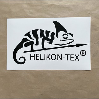 ヘリコンテックス(HELIKON-TEX)のHELIKON-TEX ヘリコンテックス カッティングステッカー◆旧ロゴ◆黒(その他)