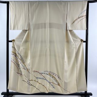 訪問着 身丈155.5cm 裄丈65cm 正絹 秀品 【中古】(着物)