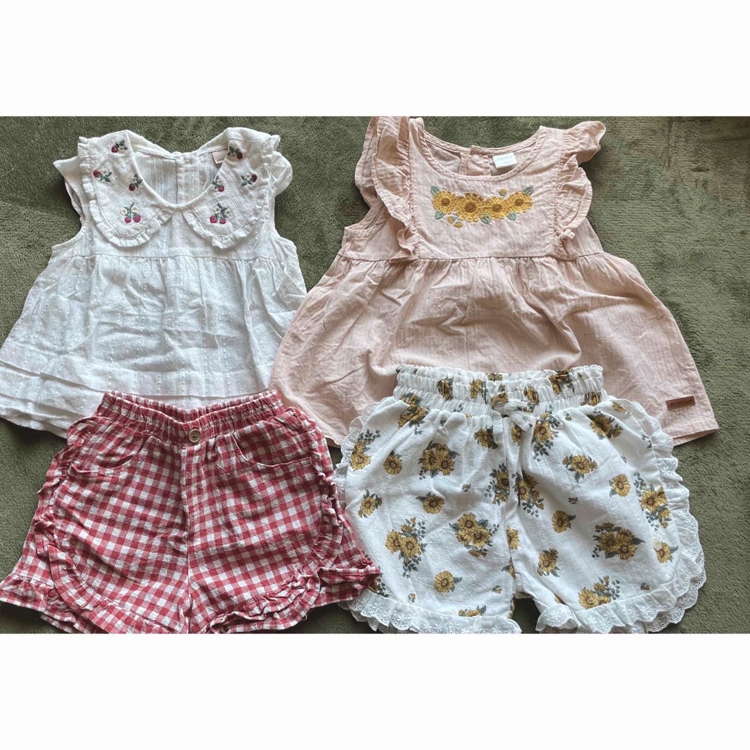 女の子　110㌢　夏服 キッズ/ベビー/マタニティのキッズ服女の子用(90cm~)(Tシャツ/カットソー)の商品写真