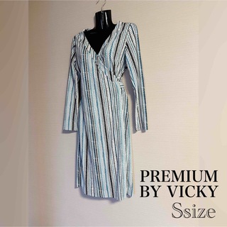 PREMIUM BY VICKY  S size ワンピース(ひざ丈ワンピース)