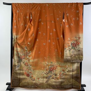 振袖 身丈167cm 裄丈66cm 正絹 美品 秀品 【中古】(着物)