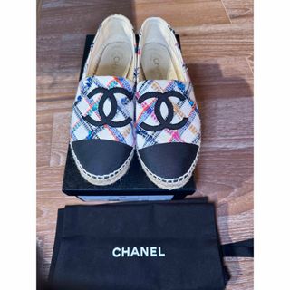 CHANEL - CHANEL シャネル　ツイード　エスパドリーユ　サイズ37