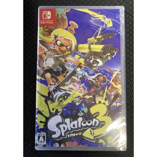 任天堂スイッチ【スプラトゥーン3】:新品未開封(家庭用ゲームソフト)