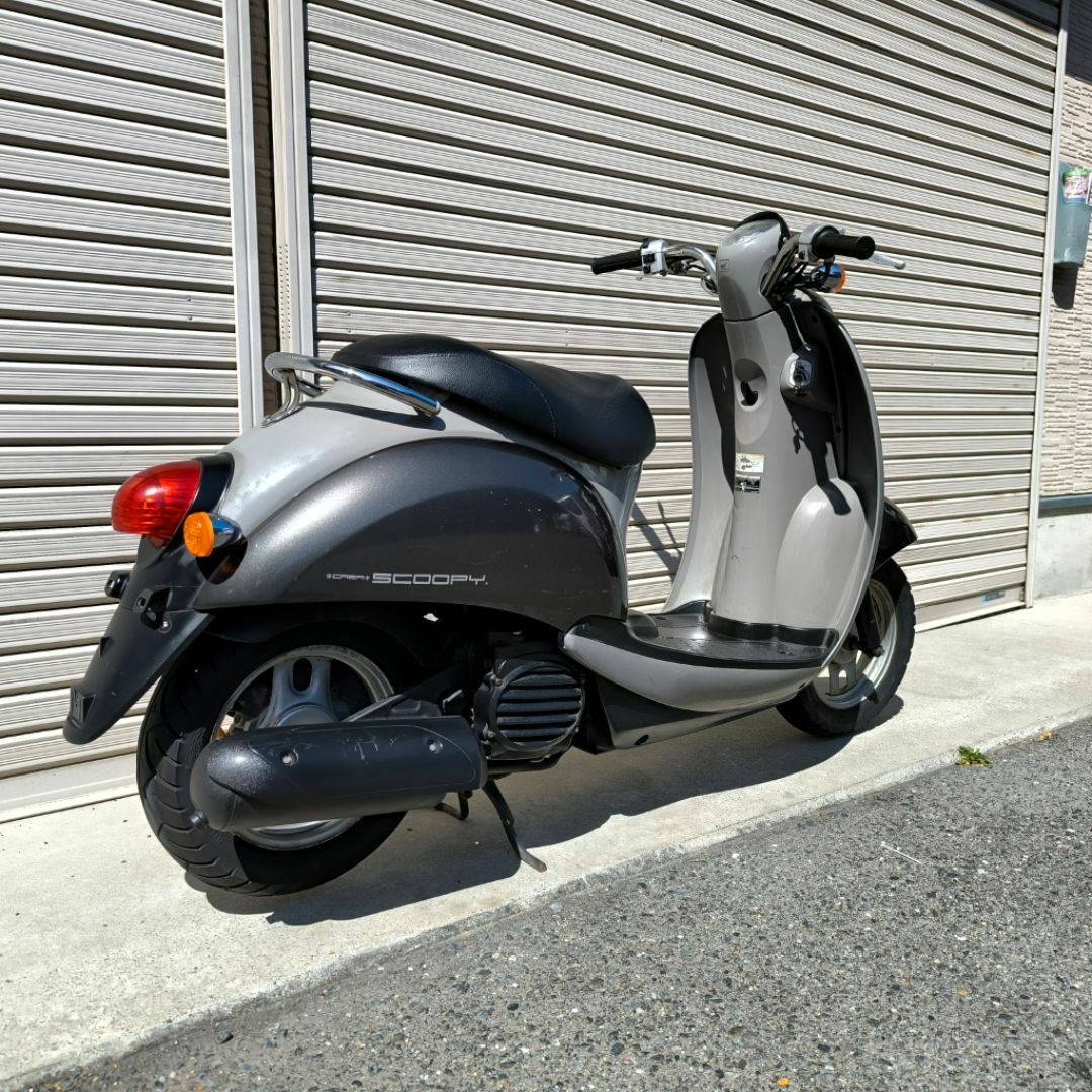 クレアスクーピー AF55 ガンメタ 4スト 原付 スクーター 大阪から 自動車/バイクのバイク(車体)の商品写真