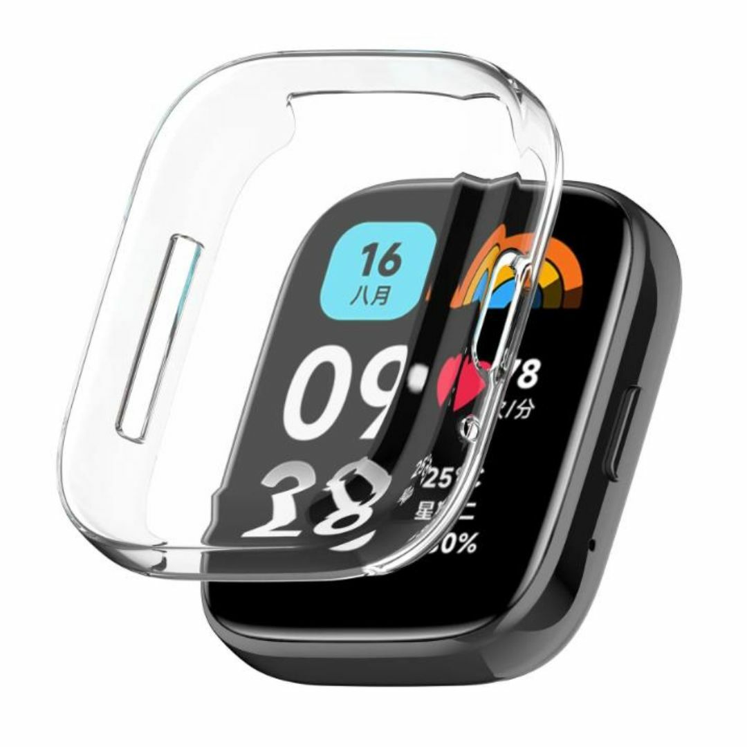 Redmi Watch 3 Active ケース クリア フィルム 保護カバー スマホ/家電/カメラのスマホアクセサリー(モバイルケース/カバー)の商品写真