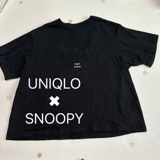 ユニクロ(UNIQLO)のUNIQLO スヌーピー　ユニクロ　Tシャツ　スヌーピコラボ　スヌーピー　半袖(Tシャツ/カットソー(半袖/袖なし))