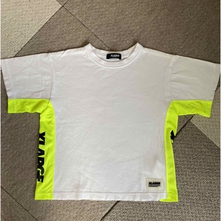 【xlarge  kids】サイドネオンロゴ半袖Tシャツ　110(Tシャツ/カットソー)