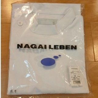 NAGAILEBEN - 新品 NAGAILEBEN 男子横掛半袖 LLサイズ ホワイト