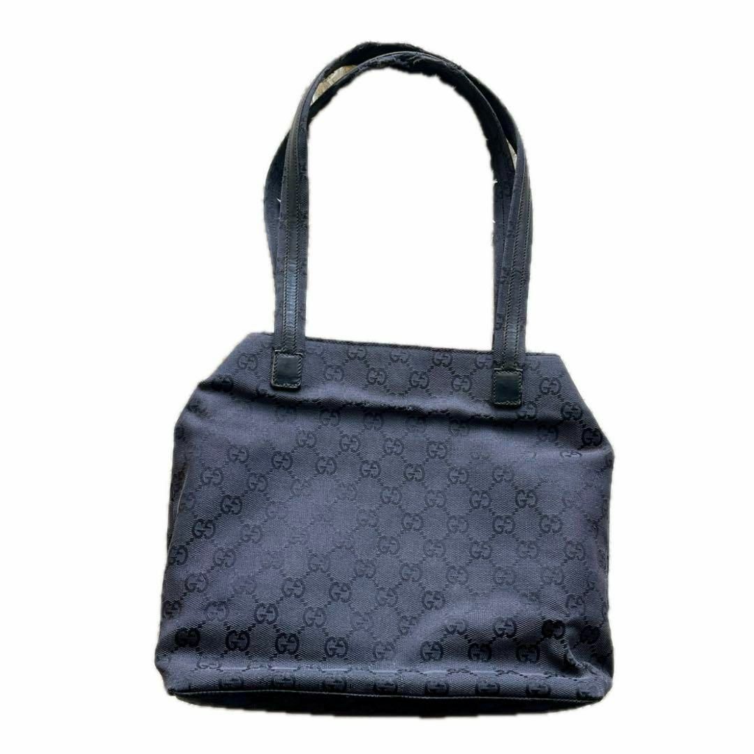 Gucci(グッチ)のGUCCI トートバッグ 保存袋付き ワンショルダー GG ブラック Wポケット レディースのバッグ(トートバッグ)の商品写真