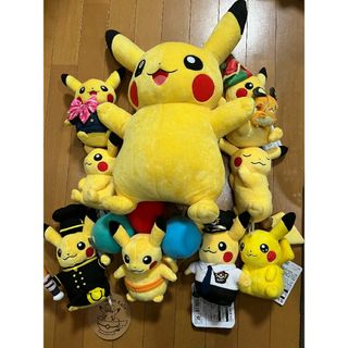 ポケモン(ポケモン)のピカチュウのぬいぐるみまとめ売り(キャラクターグッズ)