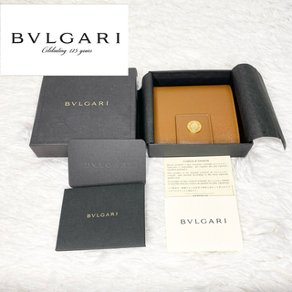 【美品】 BVLGARI 二つ折り財布 ウォレット