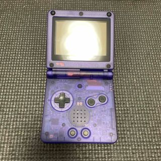 ニンテンドウ(任天堂)のGBA SP 外装交換品　ジャンク(携帯用ゲームソフト)