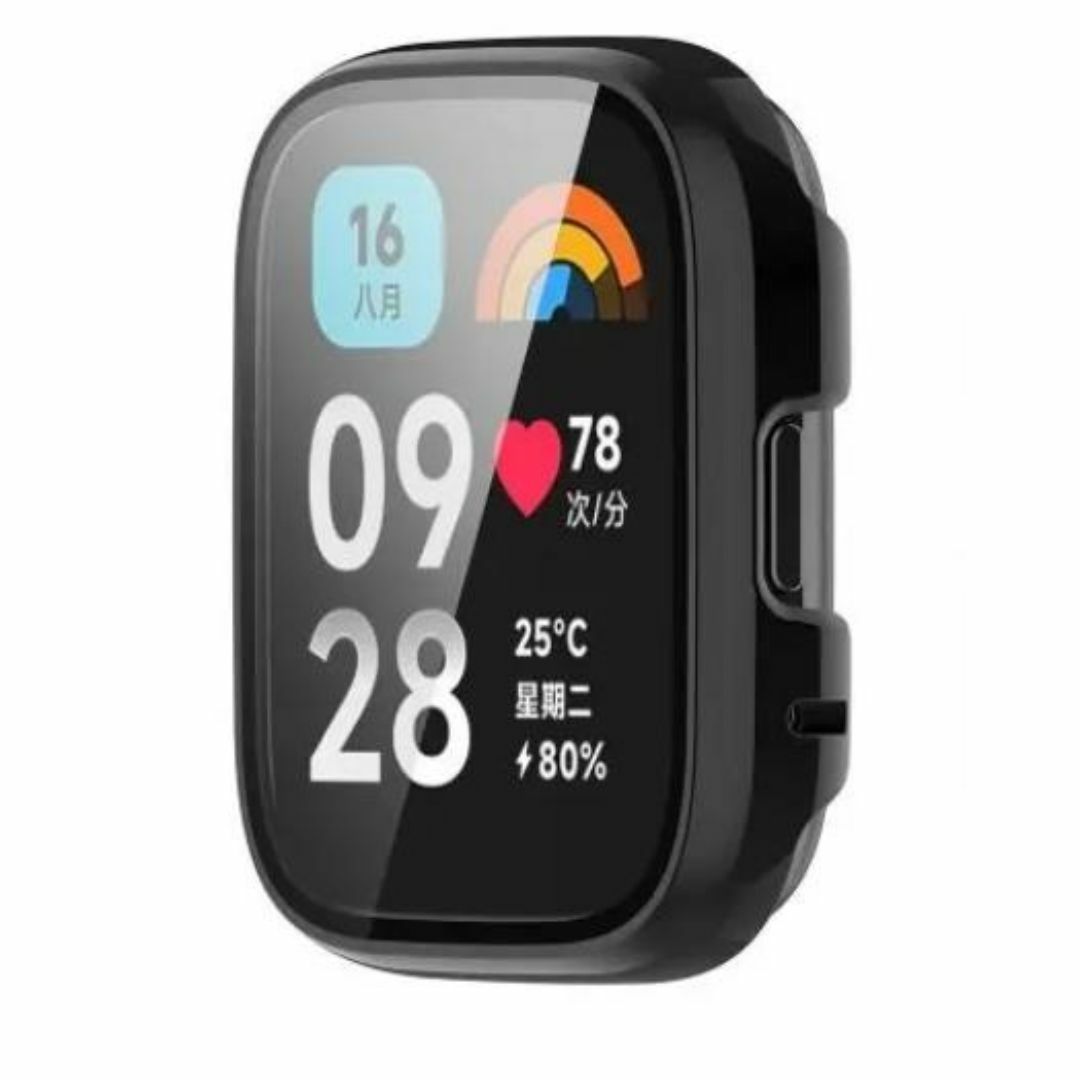 Redmi Watch 3 Active アクティブ ガラス 保護 ケース スマホ/家電/カメラのスマホアクセサリー(モバイルケース/カバー)の商品写真