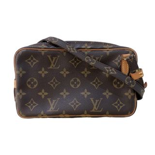 ルイヴィトン(LOUIS VUITTON)の　ルイ・ヴィトン LOUIS VUITTON ポシェット・マルリーバンドリエール M51828 モノグラム ゴールド金具 モノグラム レディース ショルダーバッグ(ショルダーバッグ)