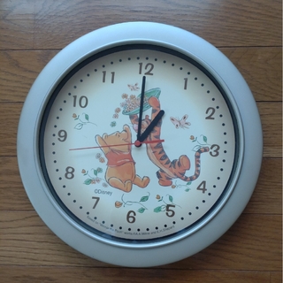 クマノプーサン(くまのプーさん)のくまのプーさん　壁掛け時計(掛時計/柱時計)
