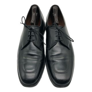 USA製 Allen Edmonds アレンエドモンズ Uチップ レザーシューズ ブラック (メンズ 9 1/2 Ｄ) 中古 古着 KA0852(ドレス/ビジネス)