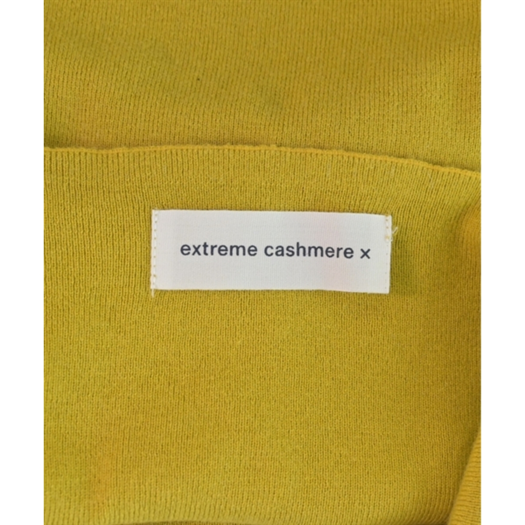 extreme cashmere ベスト/ノースリーブ -(XS位) 黄 【古着】【中古】 レディースのトップス(ベスト/ジレ)の商品写真