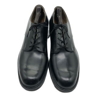 デッドストック 80年代 米軍実物 U.S.NAVY INTERNATIONAL SHOE CO.製 サービスシューズ ブラック (メンズ 9 N) 中古 古着 KA0857(ドレス/ビジネス)