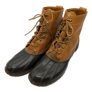 エルエルビーン(L.L.Bean)の80年代 USA製 L.L.Bean エルエルビーン 6ホール ビーンブーツ ブラウン (メンズ 9 N) 中古 古着 KA0867(ブーツ)