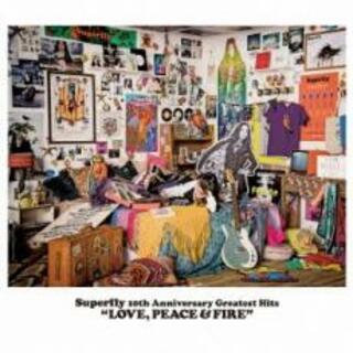 [126602]Superfly 10th Anniversary Greatest Hits LOVE, PEACE & FIRE 通常盤 3CD【CD、音楽 中古 CD】ケース無:: レンタル落ち(ポップス/ロック(邦楽))