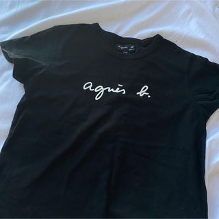 アニエスベー(agnes b.)のアニエスベー　ロゴTシャツ Lサイズ(Tシャツ/カットソー(半袖/袖なし))