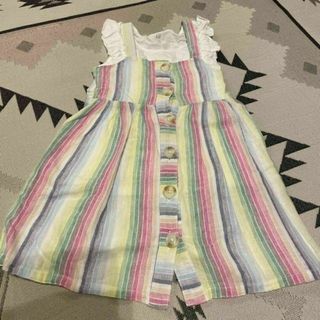 ベビーギャップ(babyGAP)の子供服　babyGAP　ワンピースとカットソーセット　95　美品(ワンピース)