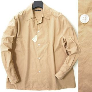 NICOLE - 新品 Grand PARK ニコル 日本製素材 オープンカラー シャツ 46 M