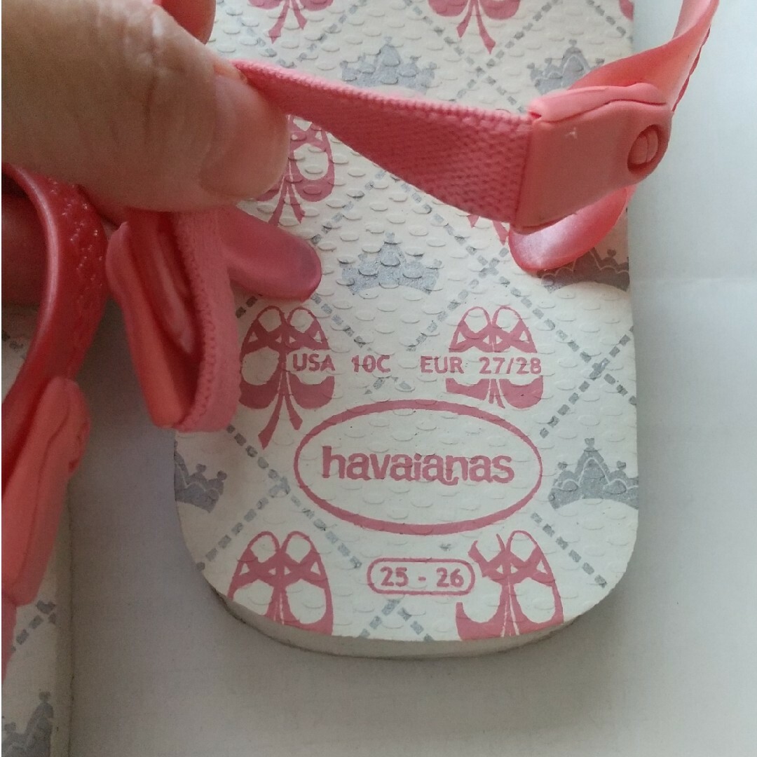 havaianas(ハワイアナス)のハワイアナス ビーチサンダル キッズ havaianas キッズ/ベビー/マタニティのキッズ靴/シューズ(15cm~)(サンダル)の商品写真