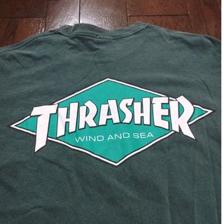 WIND AND SEA - wind and sea THRASHER　GOOD ON Tシャツ　M