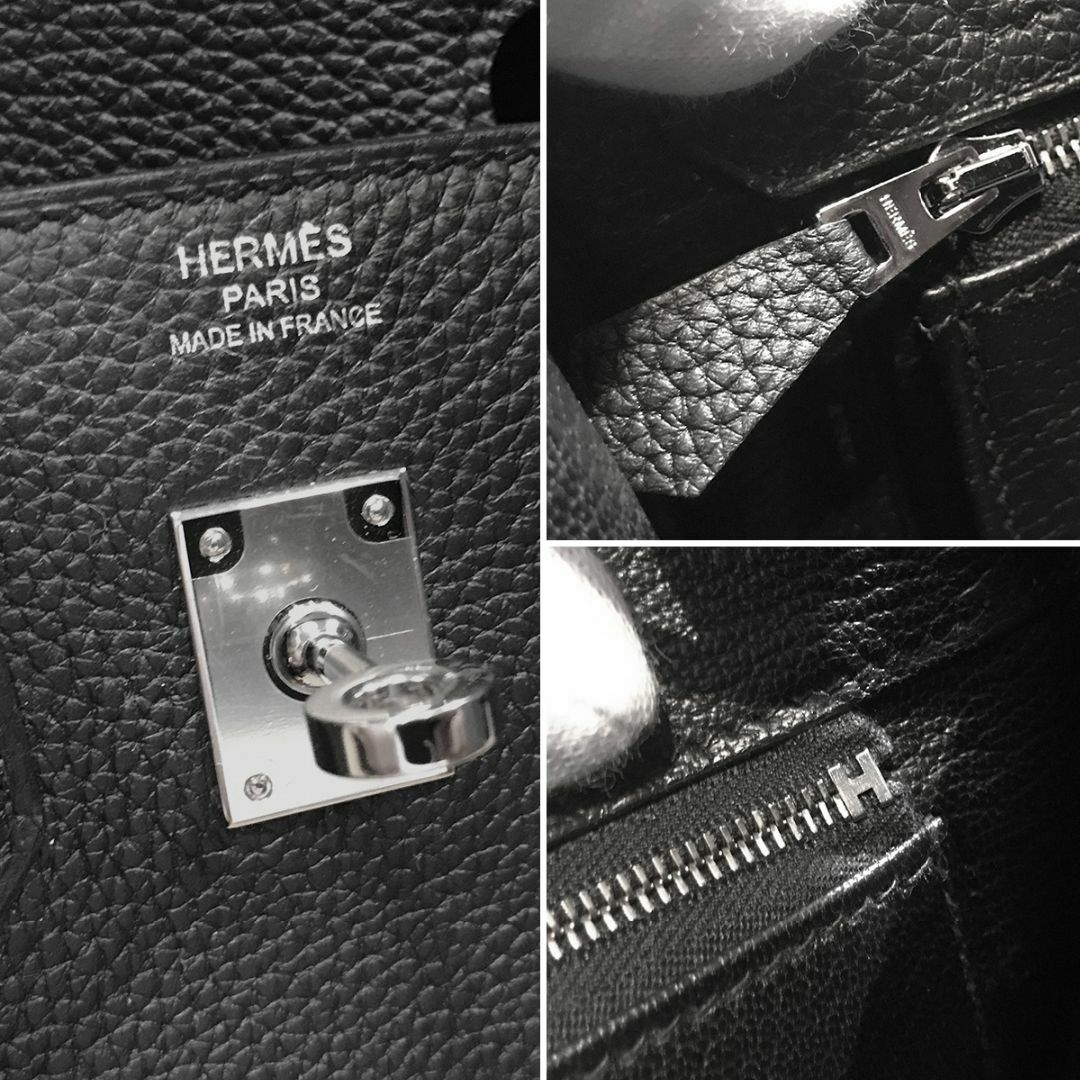 Hermes(エルメス)の未使用 エルメス 超入手困難 バーキン25 トゴ ブラック SV金具 Y刻印 レディースのバッグ(ハンドバッグ)の商品写真