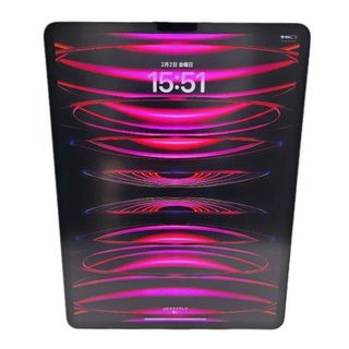 Apple - SIMフリー Apple アップル iPad Pro 第6世代 MP203J/A Wi-Fi+Cellularモデル M2チップ 256GB au 〇判定 12.9インチ 【美品】 22402R8