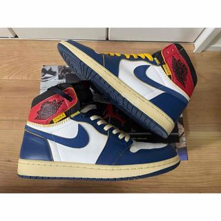 ナイキ(NIKE)の27.0cm  UNION AJ1 ストームブルー(スニーカー)