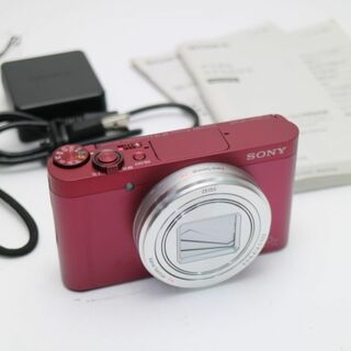 ソニー(SONY)の新品同様 DSC-WX500 レッド M222(コンパクトデジタルカメラ)