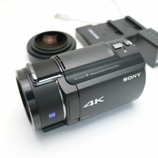 ソニー(SONY)の新品同様 FDR-AX45 ブラック  M222(ビデオカメラ)