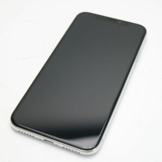 アイフォーン(iPhone)の超美品 SIMフリー iPhoneX 64GB シルバー  M222(スマートフォン本体)