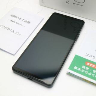 エクスペリア(Xperia)の超美品 SoftBank Xperia 10 Ⅳ A202SO ブラック M222(スマートフォン本体)